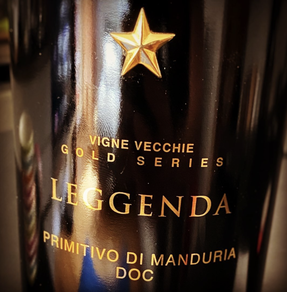 primitivo di manduria puglia cool bottle